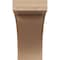 Ekena Millwork 10"W x 20"D x 20"H Classic Viola Rough Cedar Woodgrain TimberThane Corbel, Primed Tan CORUR10X20X20VIORCPR - alternate 4